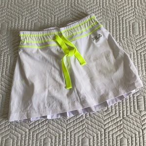 Woman’s Fila Tennis Skirt